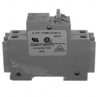 9926252505 by WeidmÃ¼ller - CIR BRKR MAG-HYDR 5A 480VAC