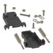 993-009-010R031 by NorComp Inc. - CONNECTOR BACKSHELL 9POS 45DEG GRAY