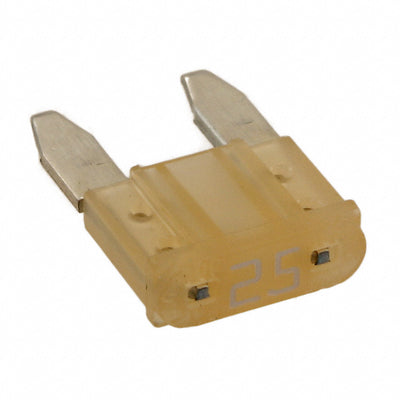 0997025.WXN by Littelfuse Inc. - FUSE AUTO 25A 58VDC BLADE MINI