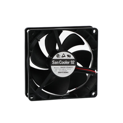 9A0912S4021 by Sanyo Denki America Inc. - FAN AXIAL 92X25MM 12VDC WIRE