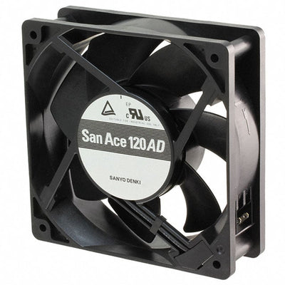 9AD1201H121 by Sanyo Denki America Inc. - FAN 120X38MM 90/264VAC RBLS