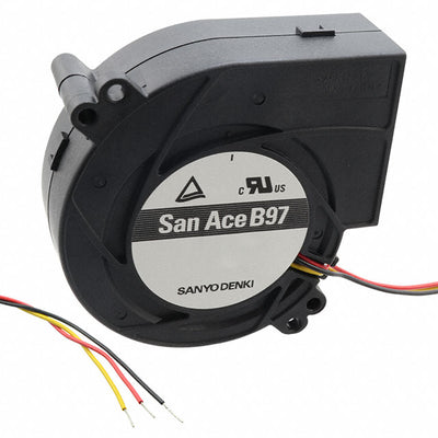 9BMB12K201 by Sanyo Denki America Inc. - FAN BLOWER 97.1X33MM 12VDC WIRE