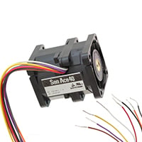 9CRA0412P5K03 by Sanyo Denki America Inc. - FAN AXIAL DUAL 40X56MM 12VDC
