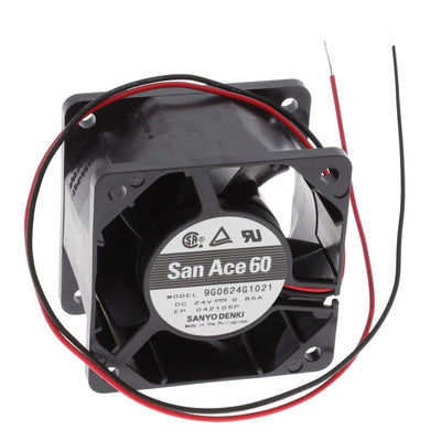 9G0624G1021 by Sanyo Denki America Inc. - FAN AXIAL 60X38MM 24VDC WIRE