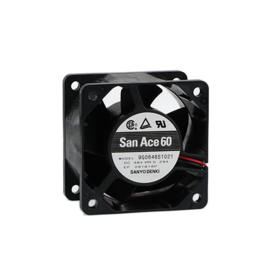 9G0648S1021 by Sanyo Denki America Inc. - FAN AXIAL 60X38MM 48VDC WIRE
