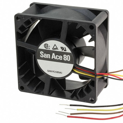 9HV0812P1G001 by Sanyo Denki America Inc. - FAN AXIAL 80X38MM 12VDC WIRE