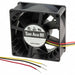 9S0812L4011 by Sanyo Denki America Inc. - FAN AXIAL 80X25MM 12VDC WIRE