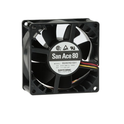 9G0824G1D01 by Sanyo Denki America Inc. - FAN AXIAL 80X38MM 24VDC WIRE