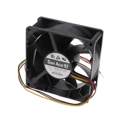 9G0912P1G03 by Sanyo Denki America Inc. - FAN AXIAL 92X38MM 12VDC WIRE
