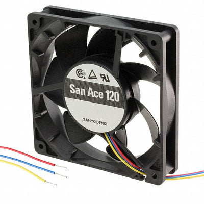 9G1212L401 by Sanyo Denki America Inc. - FAN AXIAL 119X25MM 12VDC WIRE