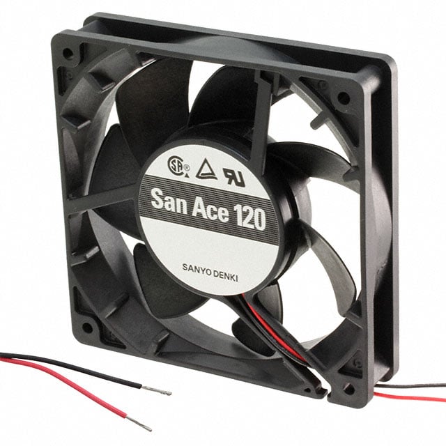 9S1212L402 by Sanyo Denki America Inc. - FAN AXIAL 119X25MM 12VDC WIRE