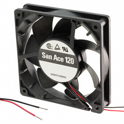 9G1212A402 by Sanyo Denki America Inc. - FAN AXIAL 119X25MM 12VDC WIRE