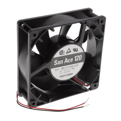 9G1212G102 by Sanyo Denki America Inc. - FAN AXIAL 119X38MM 12VDC WIRE
