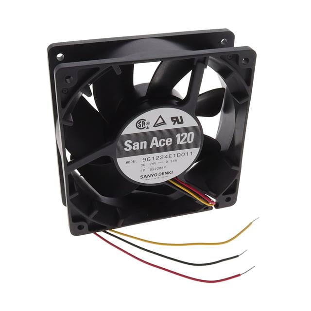 9G1224E1D011 by Sanyo Denki America Inc. - FAN AXIAL 119X38MM 24VDC WIRE