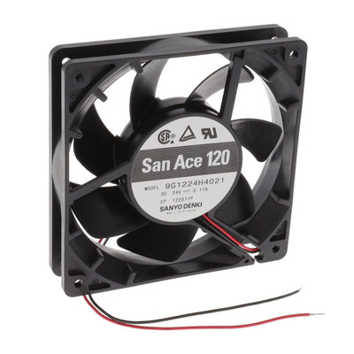 9G1224H4021 by Sanyo Denki America Inc. - FAN AXIAL 119X25MM 24VDC WIRE