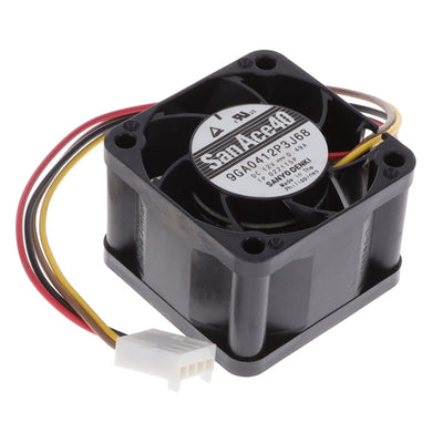 9GA0412P3J68 by Sanyo Denki America Inc. - FAN AXL 40X28MM 12VDC RECT CONN