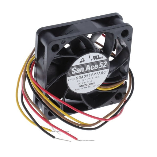 9GA0512P7A001 by Sanyo Denki America Inc. - FAN AXIAL 52X15MM 12VDC WIRE