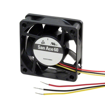 9WP0612G401 by Sanyo Denki America Inc. - FAN AXIAL 60X25MM 12VDC WIRE
