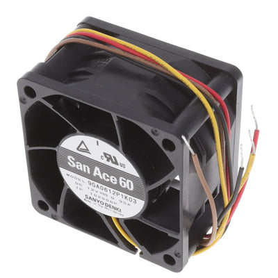 9GA0612P1K03 by Sanyo Denki America Inc. - FAN AXIAL 60X38MM 12VDC WIRE