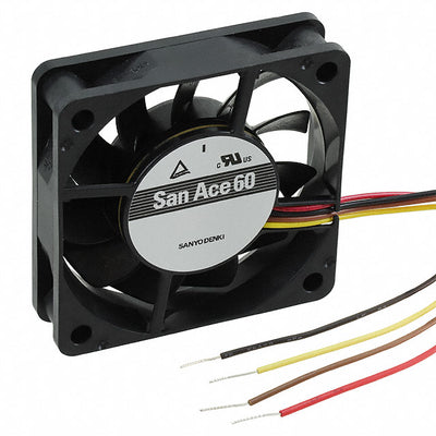 9GA0612P7G01 by Sanyo Denki America Inc. - FAN AXIAL 60X15MM 12VDC WIRE