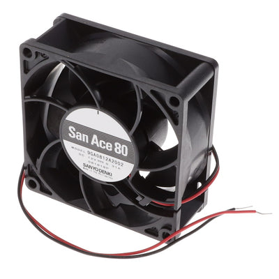 9GA0812A2002 by Sanyo Denki America Inc. - FAN AXIAL 80X32MM 12VDC WIRE