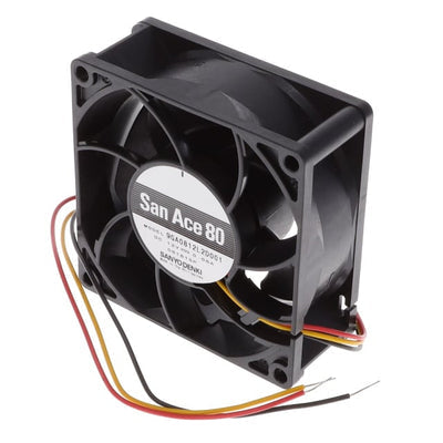 9GA0812L2D001 by Sanyo Denki America Inc. - FAN AXIAL 80X32MM 12VDC WIRE