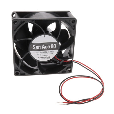 9GA0824L2002 by Sanyo Denki America Inc. - FAN AXIAL 80X32MM 24VDC WIRE