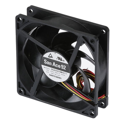 9GA0924M4011 by Sanyo Denki America Inc. - FAN AXIAL 92X25MM 24VDC WIRE