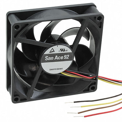 9GA0924P4J03 by Sanyo Denki America Inc. - FAN AXIAL 92X25MM 24VDC WIRE