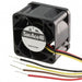 9GAX0412P3S001 by Sanyo Denki America Inc. - FAN AXIAL 40X28MM 12VDC WIRE