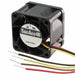 9GA0405P6H001 by Sanyo Denki America Inc. - FAN AXIAL 40X20MM BALL 5VDC WIRE