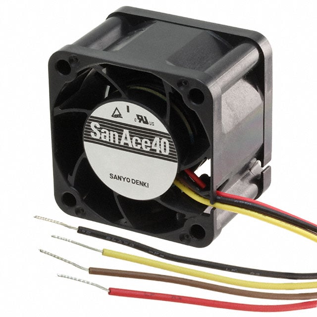 9GA0412P3K01 by Sanyo Denki America Inc. - FAN AXIAL 40X28MM 12VDC WIRE