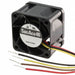 9GAX0412P3K001 by Sanyo Denki America Inc. - FAN AXIAL 40X28MM 12VDC WIRE