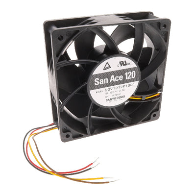 9GV1212P1G01 by Sanyo Denki America Inc. - FAN AXIAL 120X38MM 12VDC WIRE