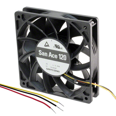 9GV1224G401 by Sanyo Denki America Inc. - FAN AXIAL 119X25.4MM 24VDC WIRE