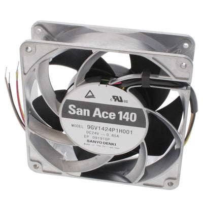 9GV1424P1H001 by Sanyo Denki America Inc. - FAN AXIAL 140X38MM 24VDC WIRE