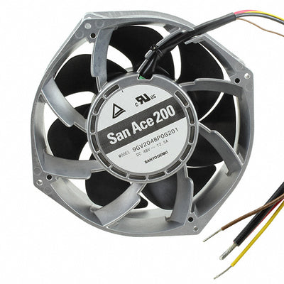 9GV2048P0G201 by Sanyo Denki America Inc. - FAN AXIAL 200X70MM 48VDC WIRE