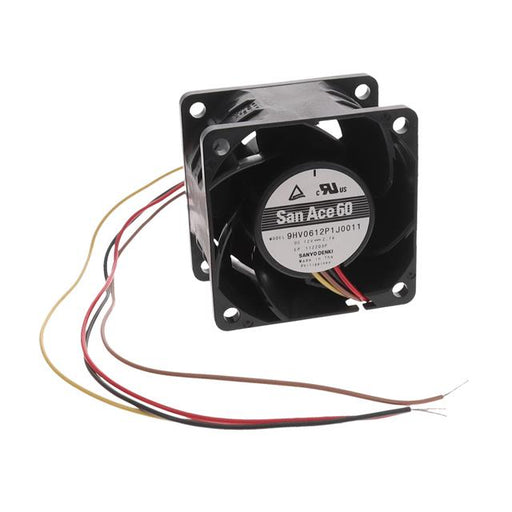 9HV0612P1J0011 by Sanyo Denki America Inc. - FAN AXIAL 60X38MM 12VDC WIRE