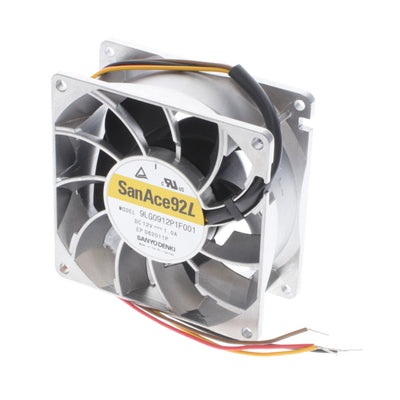 9LG0912P1F001 by Sanyo Denki America Inc. - FAN AXIAL 92X38MM 12VDC WIRE