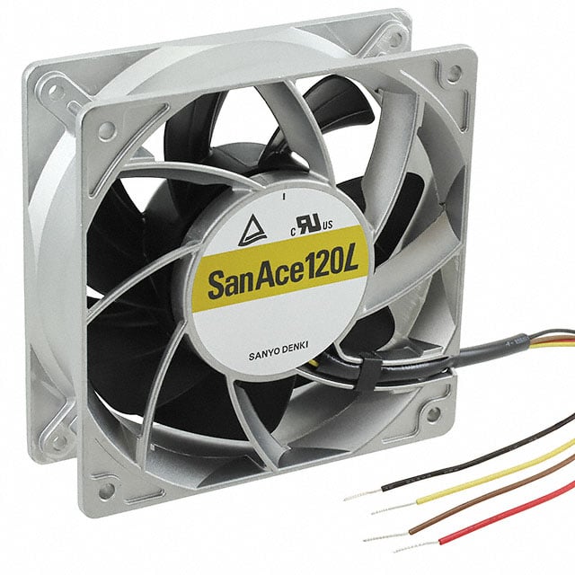 9LG1212P1H001 by Sanyo Denki America Inc. - FAN AXIAL 119X38MM 12VDC WIRE