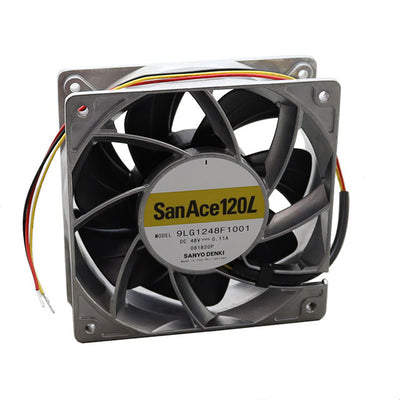 9LG1248F1001 by Sanyo Denki America Inc. - FAN AXIAL 120X38MM 48VDC WIRE