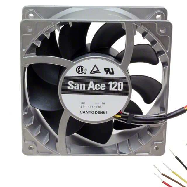 9SG1248P1G01 by Sanyo Denki America Inc. - FAN AXIAL 119X38MM 48VDC WIRE