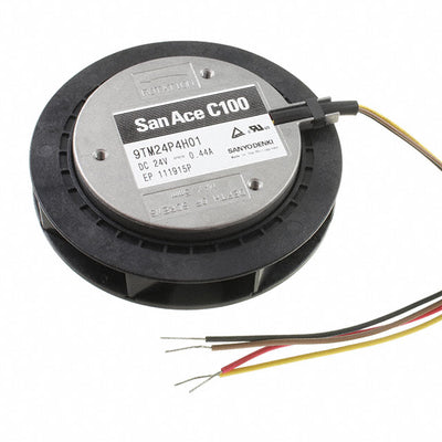 9TM24P4H01 by Sanyo Denki America Inc. - FAN IMP MTRZD 100X25MM 24VDC