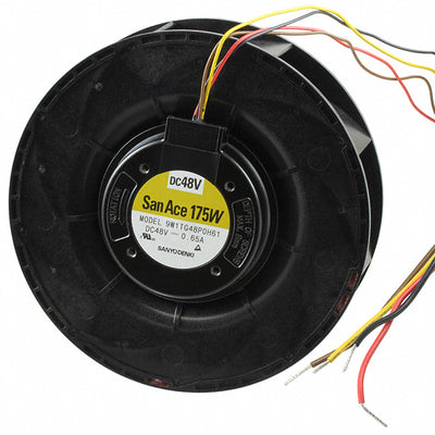 9W1TG48P0H61 by Sanyo Denki America Inc. - FAN IMP MTRZD 175X69MM 48VDC