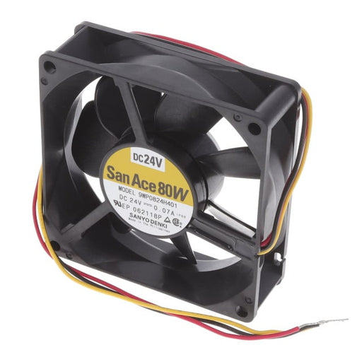 9WP0824H401 by Sanyo Denki America Inc. - FAN AXIAL 80X25MM 24VDC WIRE