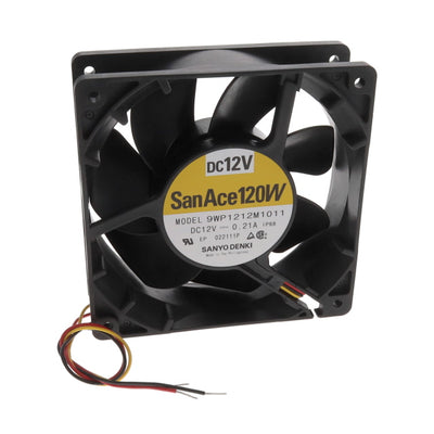 9WP1212M1011 by Sanyo Denki America Inc. - FAN AXIAL 120X38MM 12VDC WIRE