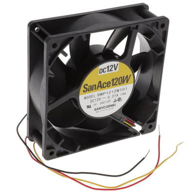 9WP1212M101 by Sanyo Denki America Inc. - FAN AXIAL 120X38MM 12VDC WIRE