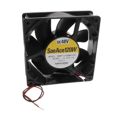 9WP1248M102 by Sanyo Denki America Inc. - FAN AXIAL 120X38MM 48VDC WIRE