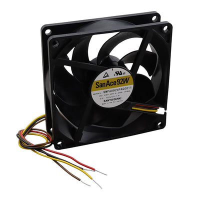 9WPA0924P4G0011 by Sanyo Denki America Inc. - FAN AXIAL 92X25.2MM 24VDC WIRE