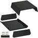 A31,BK by Serpac - BOX ABS BLACK 5.300""L X 5.100""W